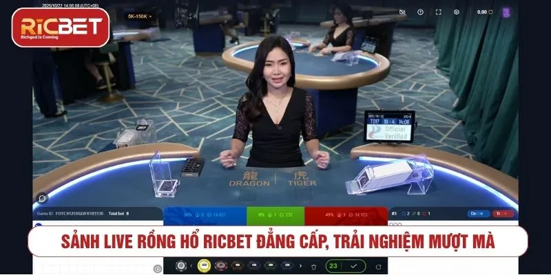Live Rồng Hổ RICBET - Luật Chơi Và Cách Cược Cơ Bản Tổng quan về trò chơi live rồng hổ trực tuyến